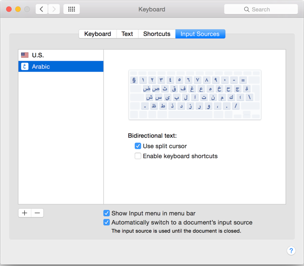 change the language direction of text in office for mac